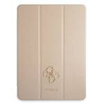 GUESS GUIC12PUSASGO IPAD 12,9" 2021 BOOK COVER ZŁOTY/GOLD SAFFIANO COLLECTION