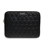 GUESS SLEEVE GUCS13QLBK 13" CZARNY /BLACK QUILTED