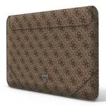 GUESS SLEEVE GUCS16P4TW 16" BRĄZOWY /BROWN 4G UPTOWN TRIANGLE LOGO