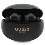 GUESS SŁUCHAWKI BLUETOOTH GUTWST50EK TWS + STACJA DOKUJĄCA CZARNY/BLACK CLASSIC EST