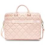 GUESS TORBA GUCB15ZPSQSSGP 16" RÓŻOWY/PINK QUILTED 4G