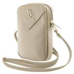 GUESS TOREBKA GUWBZPGSTEGD ZŁOTY/LIGHT GOLD ZIP TRIANGLE 4G