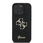 Guess GUHCP16LHG4SGK iPhone 16 Pro 6,3" czarny/black HC Fixed Glitter Big 4G