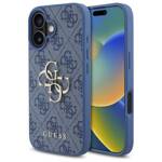 Guess GUHCP16S4GMGBL iPhone 16 6.1" niebieski/blue hardcase 4G Big Logo