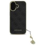 Guess GUHCP16SGF4GGR iPhone 16 6.1"       czarny/black hardcase 4G Charms Collection