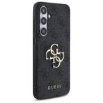 Guess GUHCS24FE4GMGGR S24 FE S721         szary/grey hardcase 4G Big Metal Logo