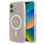 Guess GUHMP16MH4STP iPhone 16 Plus 6.7"   różowy/pink hardcase IML 4G MagSafe