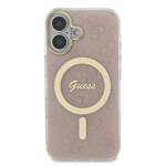 Guess GUHMP16MH4STP iPhone 16 Plus 6.7"   różowy/pink hardcase IML 4G MagSafe