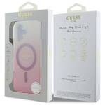 Guess GUHMP16MHGRCELP iPhone 16 Plus 6.7" różowy/pink hardcase IML Glitter Gradient MagSafe