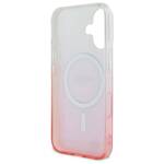 Guess GUHMP16SHGRCELP iPhone 16 6.1" różowy/pink hardcase IML Glitter Gradient MagSafe