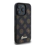 Guess GUHMP16XPGPYSK iPhone 16 Pro Max czarny/black HC MagSafe PU Peony Script