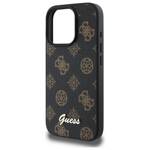 Guess GUHMP16XPGPYSK iPhone 16 Pro Max czarny/black HC MagSafe PU Peony Script