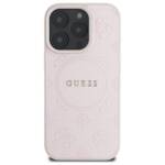 Guess GUHMP16XPSAPSMEP iPhone 16 Pro Max 6,9" różowy/pink HC MagSafe Safiano Peony Classic Logo