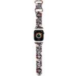 Hello Kitty Pasek HKAWMSDGPTE Apple Watch 38/40/41mm beżowy/beige strap Silicone Tags Graffiti