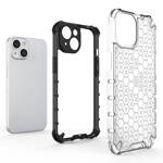 Honeycomb etui iPhone 14 pancerny hybrydowy pokrowiec czarne