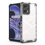 Honeycomb etui pancerny pokrowiec z żelową ramką Realme 9 Pro czarny