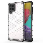 Honeycomb etui pancerny pokrowiec z żelową ramką Samsung Galaxy M53 5G przezroczysty