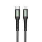 JELLICO kabel B10 USB-C - Lightning PD 20W 1M Czarny