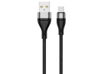 JELLICO kabel B16 Micro USB 3.1A 1M Czarny