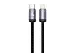 JELLICO kabel B27 USB-C - Lightning PD 30W 1M Czarny