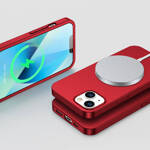Joyroom 360 Full Case etui pokrowiec do iPhone 13 obudowa na tył i przód + szkło hartowane czerwony (JR-BP927 red)