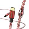 KABEL HAMA USB TYPE-C - USB TYPE-C 1,5m CZERWONY USZKODZONE OPAKOWANIE