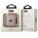 KARL LAGERFELD KLA2HNCHTCP AIRPODS 1/2 COVER RÓŻOWY/PINK IKONIK CHOUPETTE