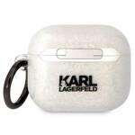 KARL LAGERFELD KLA3HNKCTGT AIRPODS 3 COVER TRANSPARENT GLITTER KARL&CHOUPETTE