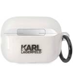 KARL LAGERFELD KLAP2HNIKTCT AIRPODS PRO 2 (2022/2023) COVER TRANSPARENT  IKONIK KARL LAGERFELD