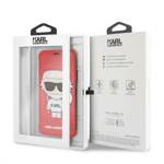 KARL LAGERFELD KLFLBKPXKSCORE IPHONE X/ XS BOOKCASE CZERWONY/RED KARL SPACE COSMONAUT