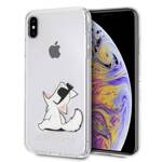 KARL LAGERFELD KLHCI65CFNRC IPHONE XS MAX HARDCASE TRANSPARENT CHOUPETTE FUN