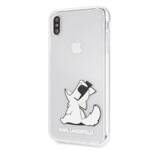 KARL LAGERFELD KLHCI65CFNRC IPHONE XS MAX HARDCASE TRANSPARENT CHOUPETTE FUN