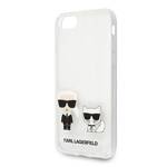 KARL LAGERFELD KLHCI8CKTR IPHONE 7/8/SE 2020 / SE 2022 HARDCASE TRANSPARENT KARL & CHOUPETTE