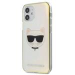 KARL LAGERFELD KLHCP12SCIR IPHONE 12 MINI 5,4" MULTICOLOR HARDCASE IRIDESCENT CHOUPETTE