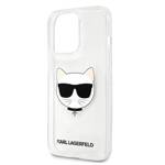 KARL LAGERFELD KLHCP13XCTR IPHONE 13 PRO MAX 6,7" HARDCASE TRANSPARENT CHOUPETTE HEAD