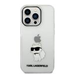 KARL LAGERFELD KLHCP14XHNCHTCT IPHONE 14 PRO MAX 6,7" TRANSPARENT HARDCASE IKONIK CHOUPETTE