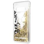 KARL LAGERFELD KLHCS10LROGO S10E G970 CZARNO-ZŁOTY/BLACK & GOLD HARD CASE GLITTER