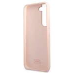 KARL LAGERFELD KLHCS22MSSKCI S22+ S906 HARDCASE JASNO RÓŻOWY/LIGHT PINK SILICONE IKONIK KARL & CHOUPETTE