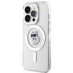 KARL LAGERFELD KLHMP15LHFCCNOT IPHONE 15 PRO 6.1" TRANSPARENT HARDCASE IML CHOUPETTE MAGSAFE