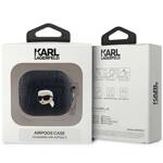 Karl Lagerfeld KLA3PGKIPK AirPods 3 cover czarny/black Monogram Karl Head