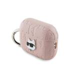 Karl Lagerfeld KLAP2PGCHPP AirPods Pro 2 (2022/2023) cover różowy/pink Monogram Choupette Head