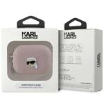 Karl Lagerfeld KLAP2PGKIPP AirPods Pro 2 (2022/2023) cover różowy/pink Monogram Karl Head