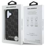 Karl Lagerfeld KLHMP16SPKHPORPK iPhone    16 6.1" czarny/black hardcase Hot Stamp Magsafe