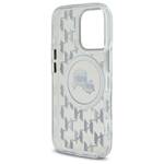 Karl Lagerfeld KLHMP16XHMCKMHT iPhone 16 Pro Max 6.9" przezroczysty/transparent IML Monogram Karl&Choupette Head MagSafe