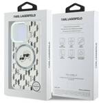 Karl Lagerfeld KLHMP16XHMCKMHT iPhone 16 Pro Max 6.9" przezroczysty/transparent IML Monogram Karl&Choupette Head MagSafe