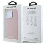 Karl Lagerfeld KLHMP16XPGMSRPP iPhone 16 Pro Max 6.9" różowy/pink hardcase FW Metal Plate MagSafe