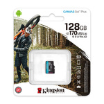 Kingston karta pamięci 128GB microSDXC Canvas Go! Plus kl. 10 UHS-I 170 MB/s