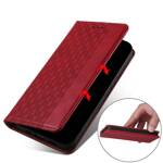 Magnet Strap Case etui do Xiaomi Redmi Note 11 Pro pokrowiec portfel + mini smycz zawieszka czerwony