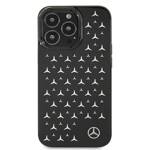 Mercedes MEHCP13LESPBK iPhone 13 Pro / 13 6,1" czarny/black hardcase Silver Stars Pattern