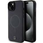 Mercedes MEHMP15M23RCMK iPhone 15 Plus  / 14 Plus 6.7" czarny/black hardcase Smooth Leather MagSafe